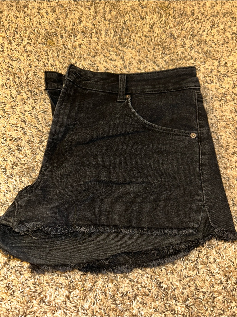 No Boundaries Black Jean shorts